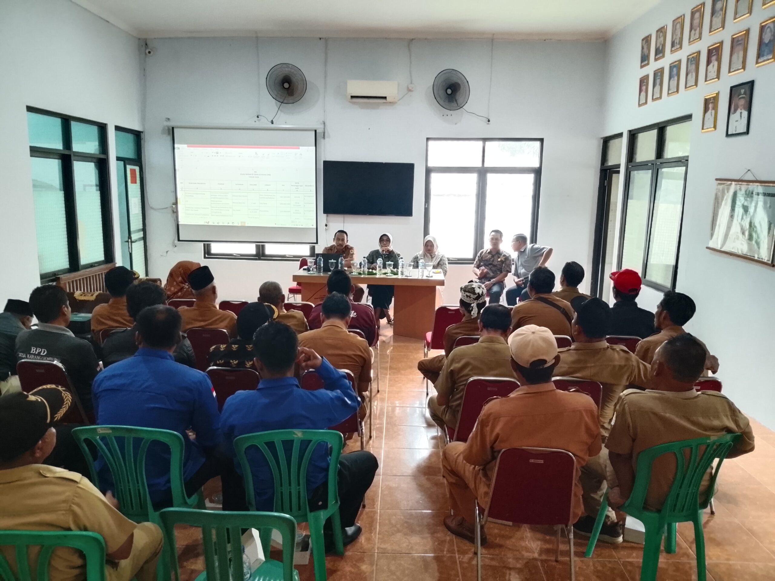 Pra Musrenbang di Kecamatan Karangsembung, Kabupaten Cirebon.