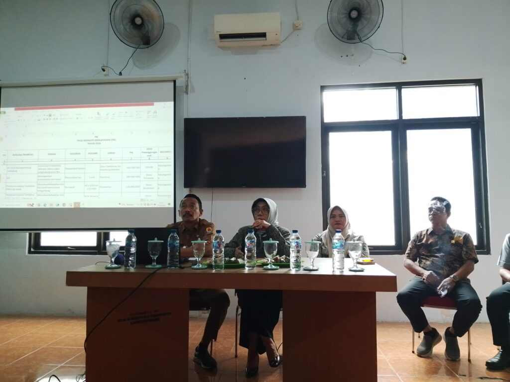 Pra Musrenbang di Kecamatan Karangsembung, Kabupaten Cirebon.